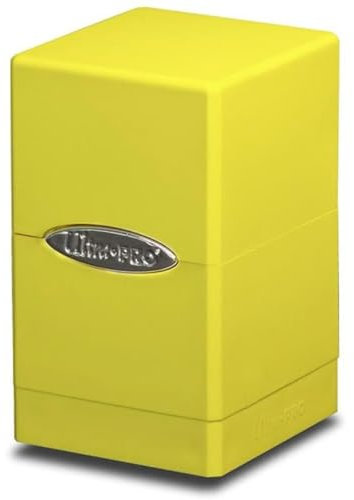 Ultra Pro Deck Box: Yellow Satin Tower