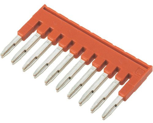 PHOENIX CONTACT 10-4 Phoenix Brücke FBS 10 4, Rot 4.2mm Rastermaß, 10 Polzahl, 10 Stück