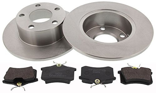 Mapco 47864 Bremsensatz Bremsscheiben und Bremsbeläge Hinterachse
