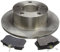 Mapco 47864 Bremsensatz Bremsscheiben und Bremsbeläge Hinterachse