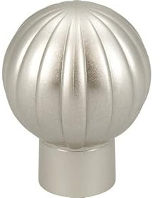 SIRO Möbelknopf Soest, Kugel, Kunststoff metallisiert nickel metallisiert nickel, 29 mm x 37 mm x 29 mm, 0765-29MV7MV7