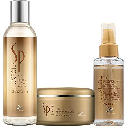 Wella SP Luxe Oil SET Shampoo 200ml + Keratin Restore Mask 150ml + Luxe Oil 100ml