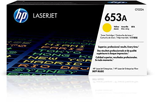 HP 653A (CF322A) Gelb Original Toner für HP Color Laserjet Enterprise M680