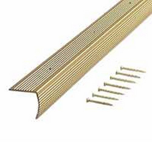 m-d 79020 91,4 cm Satin Messing aus Treppenkantenprofil