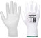 Portwest A120WHRXS Breathable Pu Palm Glove, White, Xs, Pack of 1