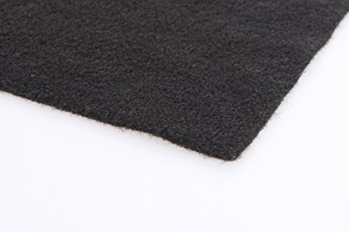 5m Black Camper Van Lining Carpet Kit Super Stretch Includes Trimfix Spray Glue