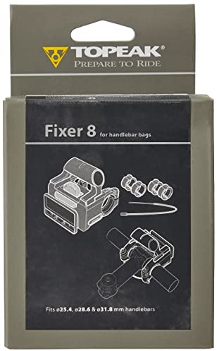 Topeak, Fixer 8 for Handlebar Bags, Grey