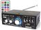 Skytronic AV-360 Amplifier MP3 USB FM Radio with Remote for Home Audio Hi-Fi Stereo Systems 2x40 Watts