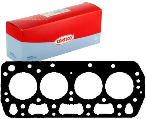 Corteco 414399P Dichtung, Zylinderkopf | 414399P Kompatibel mit Favorit (781),Favorit Forman (785),Favorit Pick-up (787),Felicia I (6U1),Felicia I Kombi (6U5)