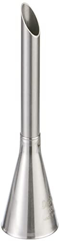 DECORA, 0263230 Cornet étoilé blisteré pour farcir N230, Cornet en acier sans soudure, Conditionné individuellement sous blister.