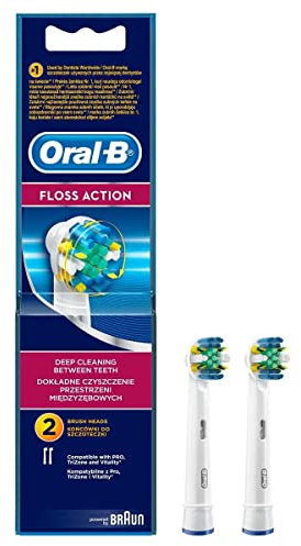 Oral-B FlossAction Aufsteckbürsten, 2 Stück