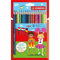 STABILO - Buntstift - color - 18er Pack - mit 18 verschiedenen Farben inklusive 3 Neonfarben
