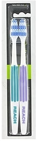 Listerine Duo Reach Interdental Firm Toothbrush - Pack of 2
