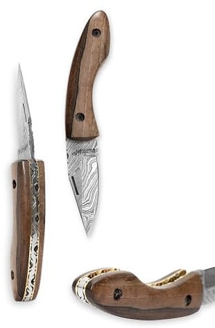 Outstanding - Handcrafted Damascus Pocket Knife - Legal to Carry