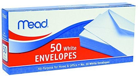 ENVEL,#10,PLN,WE,#20,50BX by Mead Products Llc