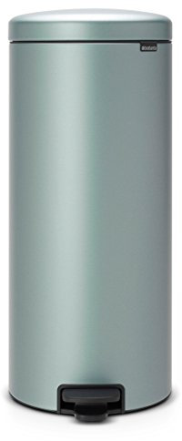 Brabantia 114564 New Icon Poubelle à Pédale Acier Inoxydable Vert 30 x 34 x 67,5 cm 30 L