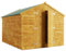 BillyOh Master 10x8 Wooden Garden Shed with Apex Roof – Secure Windowless Garden Storage Shed Design, Wide Double Doors, Tongue and Groove Wood Cladding, Easy Assembly & Complete Kit Outdoor Storage