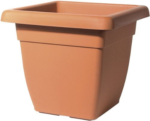 Telcom Athena IQT 35 Vaso di plastica per Piante 35x35 cm Colore: Terracotta