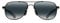 Maui Jim Unisex Sunglasses, Gry guardrails Gloss blac, 58/17