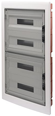 Gewiss GW40611 Electrical Boxe Wandbild Elektro (Orange, Transparent, Weiß, 465 mm, 855 mm, 95 mm)