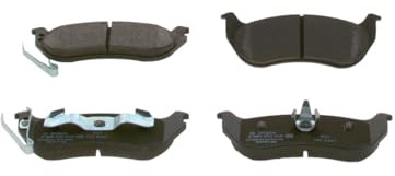 Bosch BP1341 - Brake Pads Car Rear Axle - 1 Set of 4 Pads