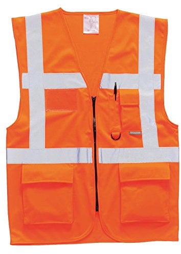Portwest S476 Berlin Executive Warnweste Gelb/Orange EN471 - Executive EU/UK