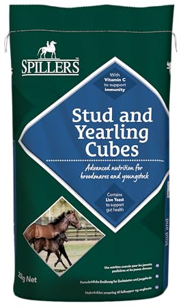 SPILLERS Stud and Yearling Horse Feed Cubes (20kg)