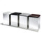 Decor Walther großer Wäschehocker CASE HK 2 (Sitz grau)