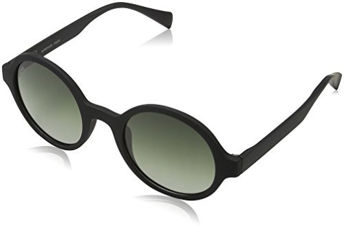 MSTRDS Unisex Retro Funk Sonnenbrille, Schwarz (Black/Green 5151), (Herstellergröße: one Size)