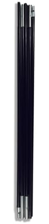 TentSpares - Eurohike Avon Deluxe Tent, Black Coded Fibreglass Bedroom Poles, Durable Tent Poles Replacement for Camping