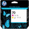 HP 70 (C9406A) Original Druckkopf für DesignJet, Magenta/Gelb