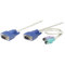 Intellinet VGA M - VGA M, 2 x PS/2, 3m Cavo per Tastiera, Video e Mouse Bianco