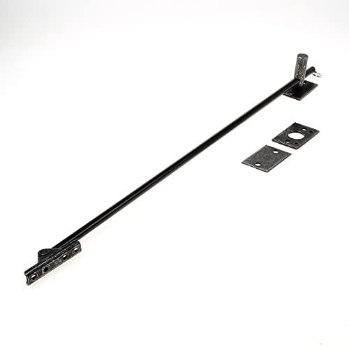 GSG Torfeststeller TFS65 - Garagentürfeststeller, Schwarz, 1 Stück, Breite bis 100 cm