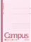 Kokuyo Campus B5, liniert, dusky pink
