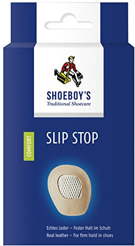 Shoeboy's Slip Stop - selbstklebende Rutschbremse aus Leder - Universalgröße, 1 Paar