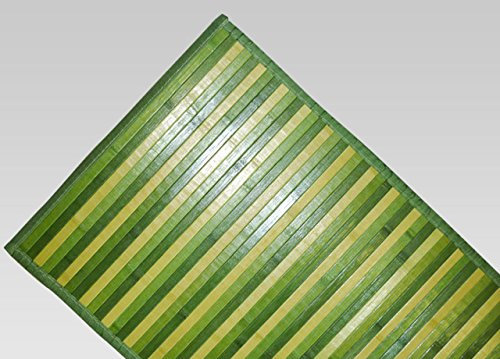 Biancheriaweb - Bambusteppich Degradè 57_x_230_cm grün