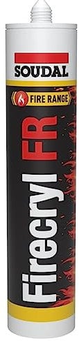 Soudal Nvsa - Firecryl Coupe Feu Gris 310Ml