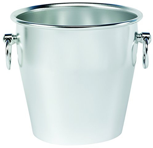 Pentole Agnelli Buffet Anodized Smooth Heavy Champagne Bucket, Colour-Silver, One Size