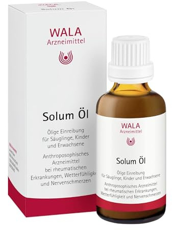 WALA Solum Öl bei rheumatischen Erkrankungen, Wetterfühligkeit und Nervenschmerzen, 50 ml Öl