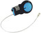 Lewis N Clarks Retractable Cable Lock Gepäckschloss, Schwarz