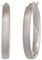 Jobo Damen-Creolen Oval aus 925 Sterling Silber matt