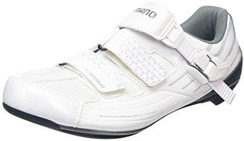 SHIMANO Erwachsene Fahrradschuhe Rennradschuhe SH-RP3W GR. 38 SPD-SL Klett-/Ratschenv.,ESHRP3NG380SW00
