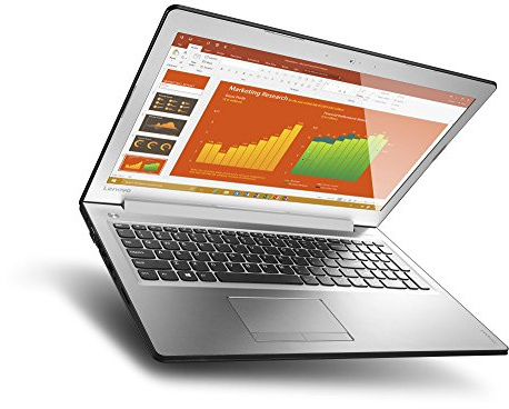 Lenovo Ideapad 510 15.6 Laptop, Silver (Intel Core i7-7500U, 12GB DDR4, 256GB SSD, NVIDIA GeForce 940MX, Windows 10) 80SV0058US