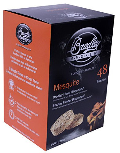Fumoir Bradley Mesquite Bisquettes paquet de 48