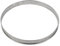 Gobel 834960 Cercle à Tarte Haut Inox Bords roulés 22 cm, Argent