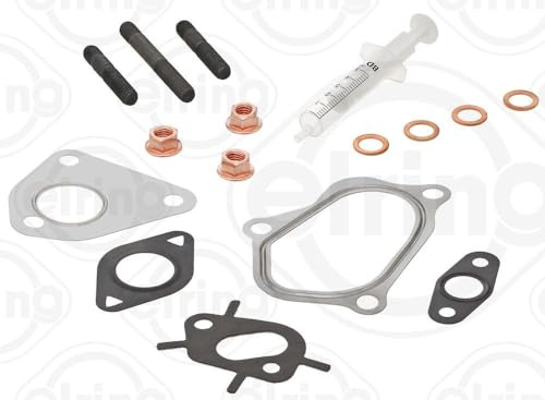 ELRING 715.320 Montagesatz Lader Kompatibel mit OPEL Corsa D Schrägheck S07 Meriva A X03, FIAT PANDA 169 500 312 GRANDE PUNTO 199 | Kompatibel mit: CHEVROLET AVEO Schrägheck, AVEO Stufenheck, FIAT 500, 500 C, GRANDE PUNTO, PANDA, PUNTO EVO, FORD KA
