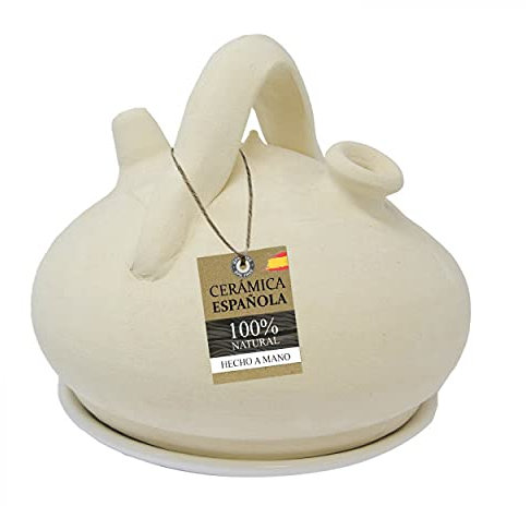 Hogar y Mas BOTIJO DISPENSADOR Agua Barro COCIDO 1L-1,5L