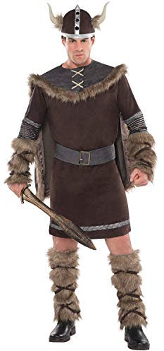 (PKT) (997044) Adult Mens Viking Warrior Costume (Standard)