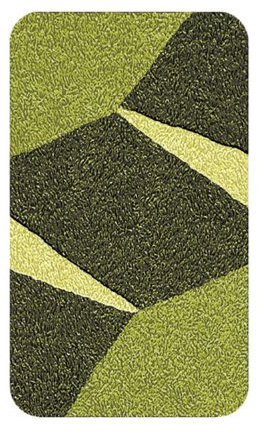 Kleine Wolke 5505605556 Crystal Badematte aus Polyacryl grün 60 x 90 cm