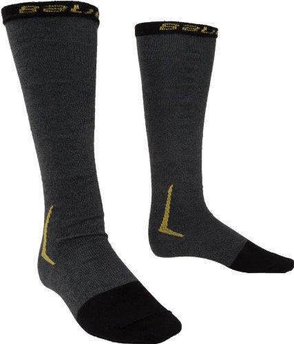 BAUER 37.5 NG Elite Performance Skate Sock, Größe:M;Farbe:Grau